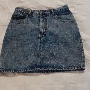 Vintage George’s Marciano for GUESS Jean Skirt Made in USA